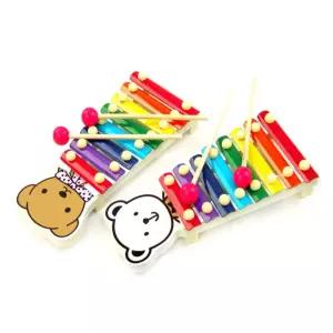 아동 음악 교구 완구 악기 장난감 곰돌이 실로폰 놀이 mpz3+8ZKL