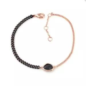 제이스 14KGP 로즈골드 언발란스 체인 패션 팔찌