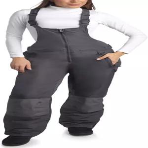 북극 영웅 여성 스노우 턱받이 - 방수 단열 팬츠 전체 스노보드 추운 날씨 스키 바지