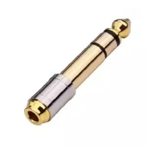 스테레오 오디오 변환 젠더 3.5mm 암 5.5mm 수 도금 음향 연결 어댑터