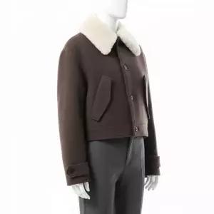 아미 AMI 쇼트 시어링 칼라 자켓 FJK269 WV0049 221