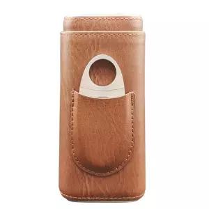 시가 담배 박스 커터 케이스 가죽