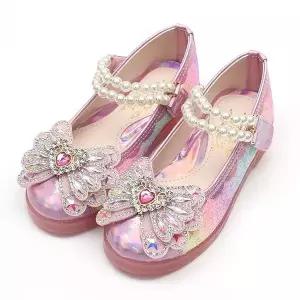 [보리보리/앙쥬]여아구두 키즈 주니어 초등 ms무지개진주LED 아동구두 wd 150-200mm