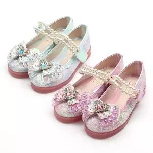 [보리보리/앙쥬]여아구두 키즈 주니어 초등 ms나비하트진주LED 아동구두 wd 150-200mm