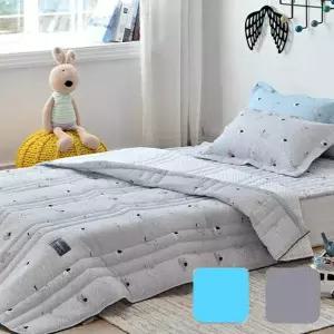 [콩심팥심]ToB 해피 시어서커 냉감 이불패드세트SS 그레이 단품