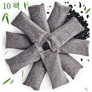 10pcs 대나무 숯 가방 공기 냄새 정화 실내 방지 옷장 습기 활성 흡수기 화장실