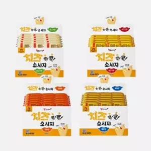 참좋은간식 치즈 콕콕 소세지 50P 30gx50개스틱 강아지 멍멍이 애견 소시지