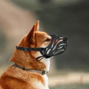 실리콘 강아지 베이직 입마개 짖음방지 외출 진돗개 개 반려견 마스크