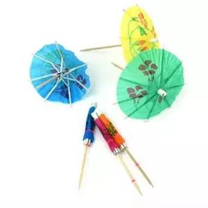( )장식용꽂이 칵테일우산 우산꽂이 우산 요지 40개입