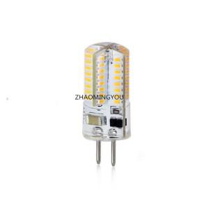 2PCS GY6.35 LED 램프 6W 12W12V 220V 옥수수 전구 Droplight 샹들리에 3014SMD Led Bombias 화이트 화이트