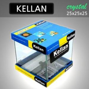 [안전포장] 켈란 25 큐브/수족관용품 어항 수조 오픈어항 큐브어항 사각어항 어항용품 뚜껑포함 열대