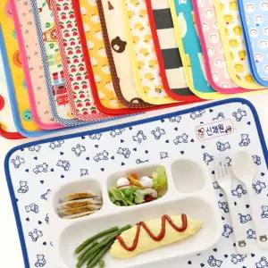 [슈슈룸] 이름인쇄 어린이집 유치원 방수 도시락 식판매트 식탁 테이블매트