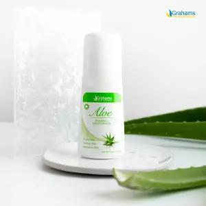 [그라함스] 내추럴 알로에 미네럴 데오드란트 롤-온 65ml-100%내추럴(임신부/키즈)