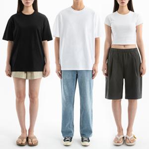 네이븐 오버핏 루즈핏 반팔티 나시 반바지 와이드 바지 맨투맨 후드 트레이닝외