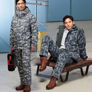 KSK800A 따뜻한 겨울 방한 솜 작업복 방한복 정비복 낚시복 겨울작업복 스즈끼 용접복 패딩 점퍼 자켓 잠바