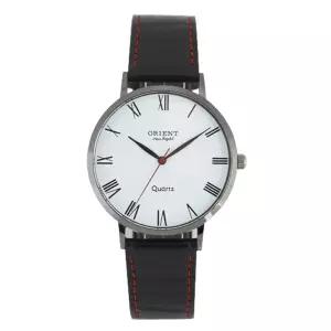 오리엔트 국산 남성 가죽밴드 손목시계 OT5706BK