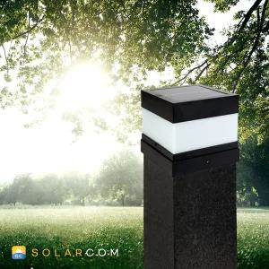 솔라콤 태양광 데크 카페등 LED 야외 조명 태양열 테라스 사각등 문주 실외 잔디등