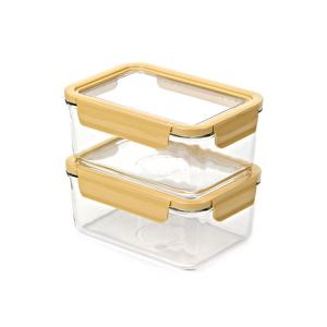 글라스락 네오 직사각, 1900ml, 2개