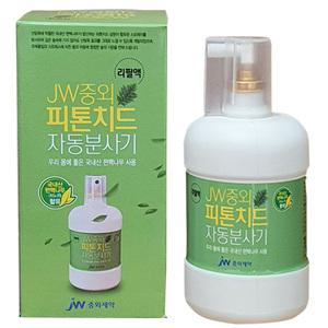JW중외제약 자동분사기 리필액230ml/산림욕/공기청정
