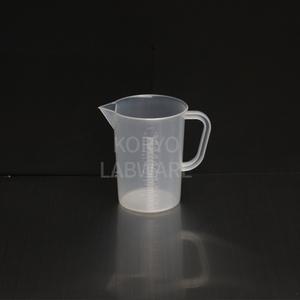 PVC 손잡이 플라스틱 비커 1000cc 실험 계량