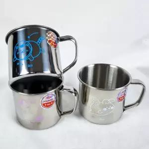 손잡이 스텐 양치컵 초등 유치원 어린이집양치컵 욕실컵