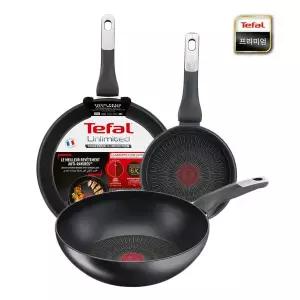 [테팔](대구신세계) 언리미티드 인덕션 후라이팬3종(20cm+28cm+볶음팬28cm)