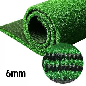 제이오마켓 PP 인조잔디 6mm 폭200x100cm/마당 옥상 테라스 조경 방염 친환경 골프장 시공 인공 잔디 매트