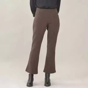 [NS홈쇼핑]애비뉴투지 엄마옷 도톰한 기모 한 줄 앞 핀탁 겨울 부츠컷 정장 바지 P02452..