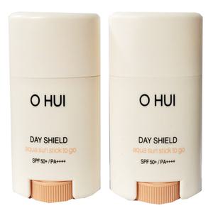 오휘 데이쉴드 아쿠아 선스틱 투 고 SPF50+/PA++++ (2개)