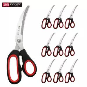 꼬미 곡선가위 10개묶음세트 MK165