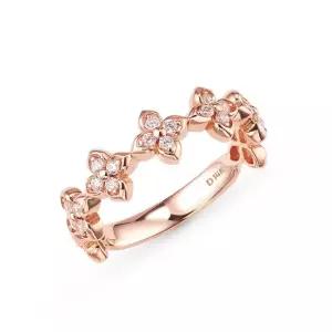 18k 퓨어 블라썸 샤인 반지 랩다이아몬드)