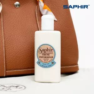 사피르 유니버셜 레더 로션 150ml 가죽 영양 광택 클리너 관리 크림 신발 가방 쇼파 자켓