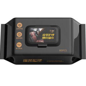 자동차 가죽 물티슈 컨디셔닝 제품 청소 광택제 플라스틱 복원 80