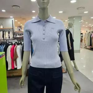 시슬리/애플아울렛/티에리 골지 카라 니트 SAKPA1441