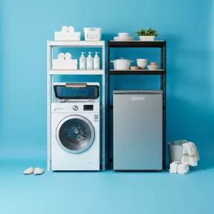 세탁기선반 양면합판 무볼트 조립식 철제선반 앵글 스피드랙 제작