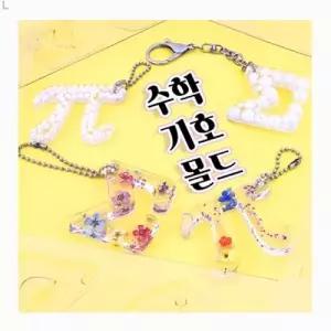 수학 기호 몰드 5개레진아트 수학기호몰드레진아트 수학레진아트 수학열쇠