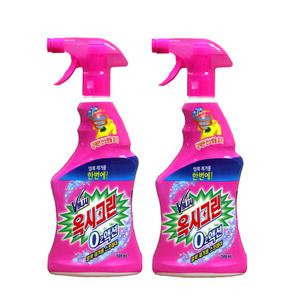 옥시크린 오투액션 얼룩제거제 스프레이 500ml 2개 세탁보조제