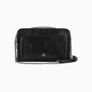 [CK ACC] 여성 CKJ 유틸리티 메탈 로고 더블집 카메라백 4K0004G UB1