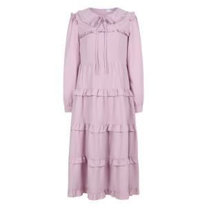 (레코브) 프릴 티어드 카라 넥리본 원피스(LC61C3OP502X)