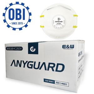 애니가드 2급 방진 마스크 VC202V 안면부여과식 200개(1박스)