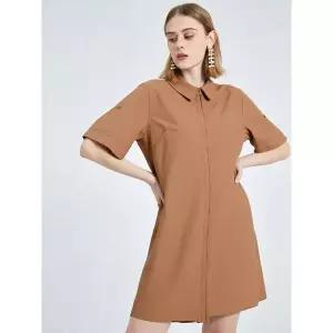 [샤트렌]패턴 저지 원피스 베이지 HCCMOP206_P385621124