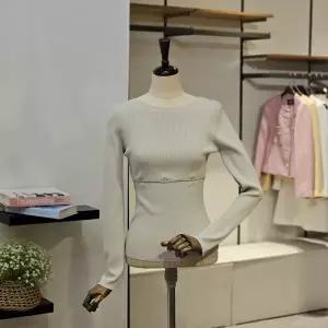 [대구백화점][반에이크]레이어드 버튼 골지 니트(VB52KTM201Z)