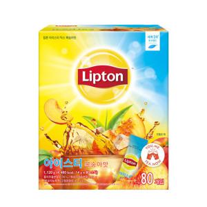 립톤 아이스티 복숭아맛 80T