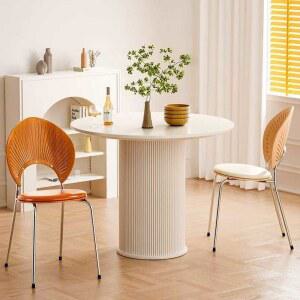 템파보드 식탁 원형 주방 소나무 둥근식탁 카페 원형테이블 700 직경 탬바보드