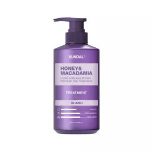 [쿤달]쿤달 허니 앤 마카다미아 단백질 트리트먼트 블랑 500ml x1개