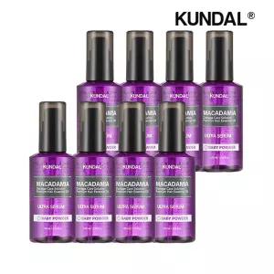 [쿤달]쿤달 마카다미아 울트라 헤어세럼 베이비파우더 100ml x8개