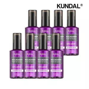 [쿤달]쿤달 마카다미아 울트라 헤어세럼 화이트머스크 100ml x8개