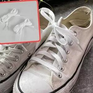 커스텀 일반 신발끈 화이트 120cm 운동화끈-WFHOWHJ