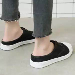 남자블로퍼 패브릭 여자 운동화 뮬블로퍼 스니커즈 뮬운동화 여자블로퍼뮬