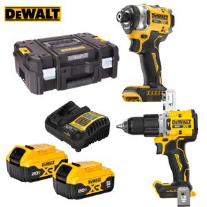 디월트 20V DCD806 해머드릴 드라이버 + DCF860 임팩드릴 충전 콤보세트 5.0Ah 배터리 2개 세트